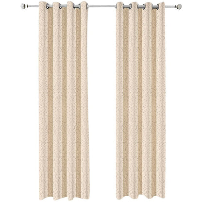 NeutralVibe Drapix Anyhouz Curtains Beige Retro Style Texture Fashion Decor 1