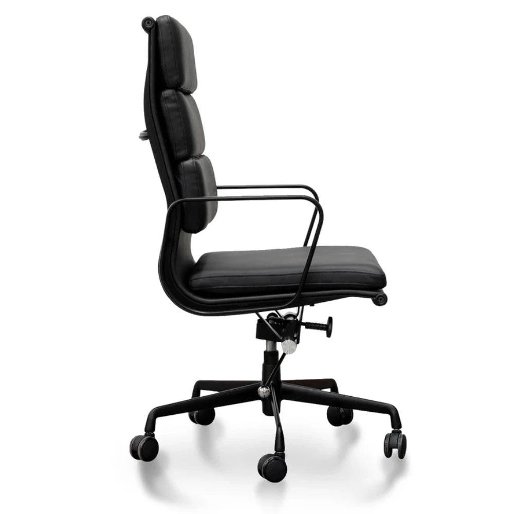 Kelvar High Back Office Chair - Full Black-houseofhyne