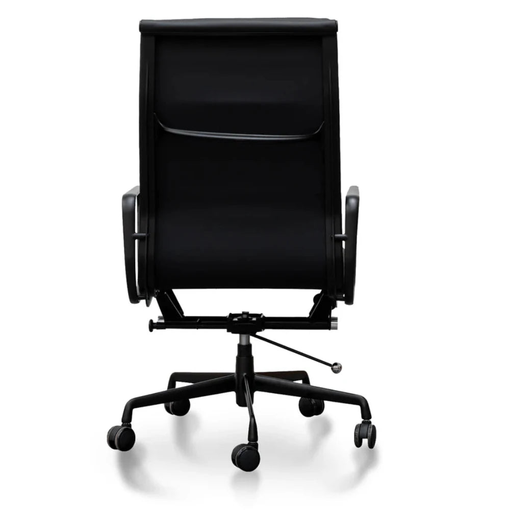 Kelvar High Back Office Chair - Full Black-houseofhyne