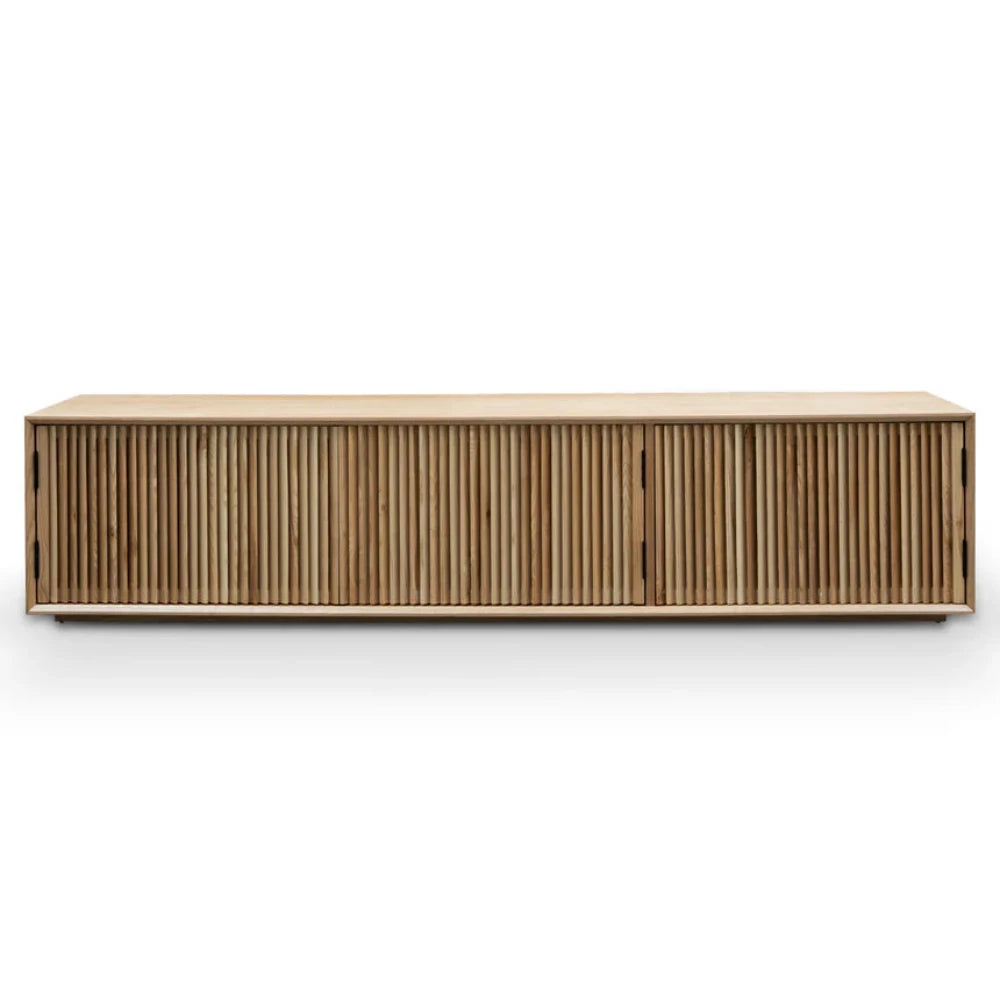 Tylorn 2m Entertainment TV Unit - Natural Ash Veneer-houseofhyne