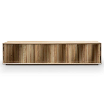 Tylorn 2m Entertainment TV Unit - Natural Ash Veneer-houseofhyne