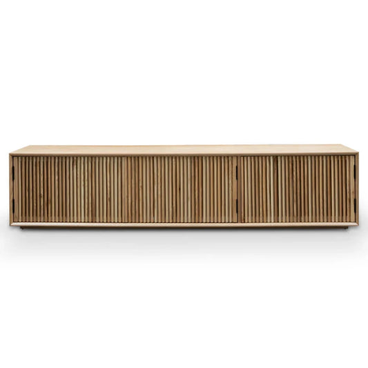 Tylorn 2m Entertainment TV Unit - Natural Ash Veneer-houseofhyne