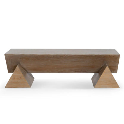 Zentari 1.52m Elm Coffee Table - Natural - House of Hyne