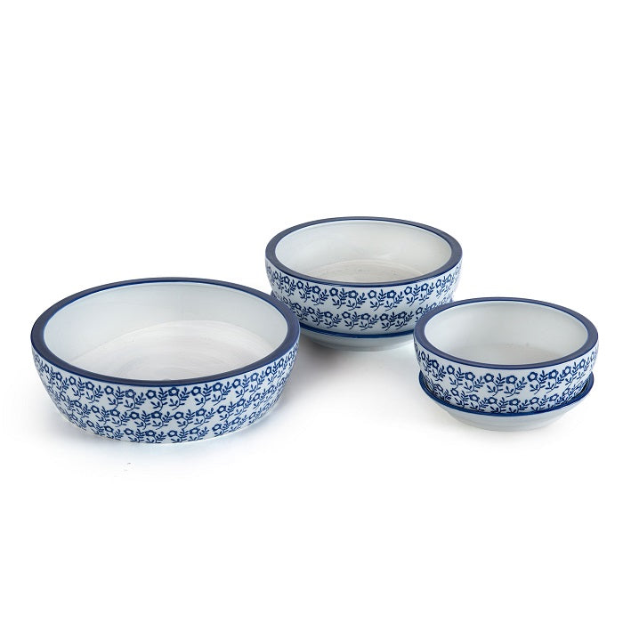 2 Pot Low Light Blue - Set of 3 - House of Hyne