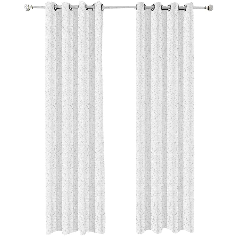 IvoryElegance Drapix Anyhouz Curtain White Modern Luxury Retro Style Texture for Living Room 1