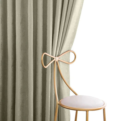 Serena Drapix Anyhouz Curtain Beige Plain Blackout Curtains for Living Room 1