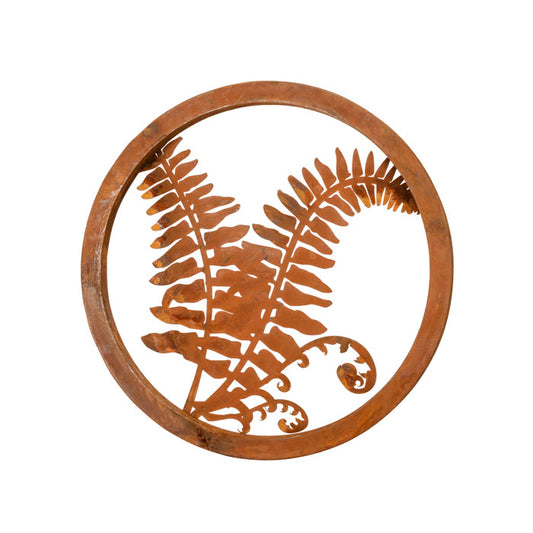 Wall Art Fern Corten Large - Set of 2 - House of Hyne