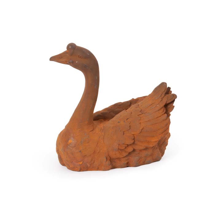 Goose Swimming Cast Iron  - House of Hyne