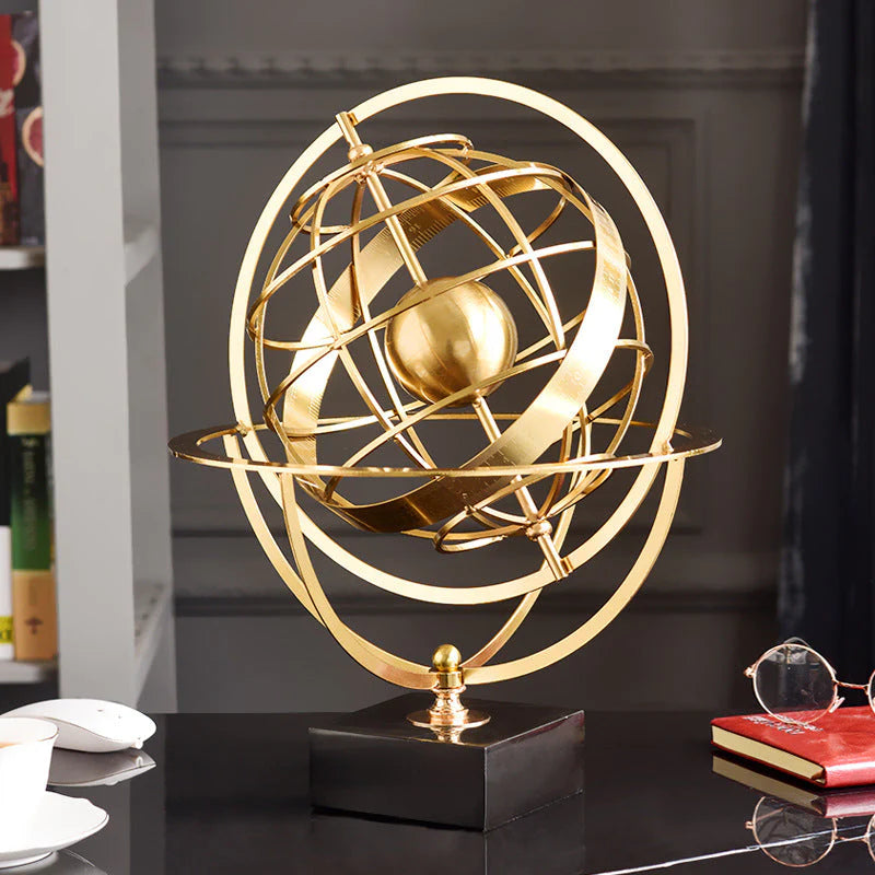 Vorlith Anyhouz 37.5cm Celestial Globe Round Tabletop Home Decor