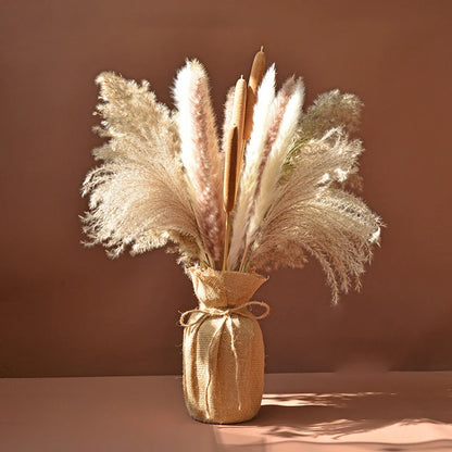 Fluffy Pampas Grass Decoration Boho Wedding Flower Bunch