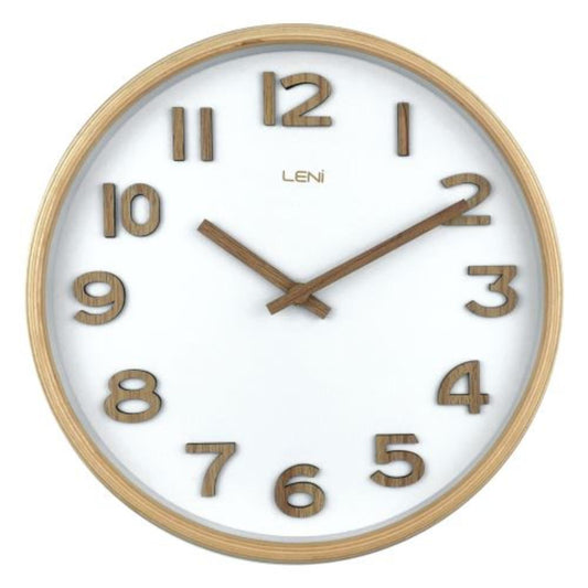 Xylar Leni Tilia Wall Clock 25.5cm White-houseofhyne