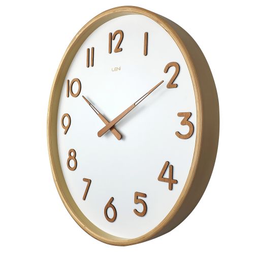 Xylox Leni Deco Wall Clock 53cm White