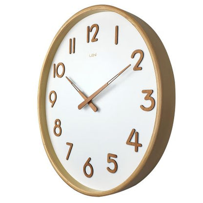 Xylox Leni Deco Wall Clock 53cm White