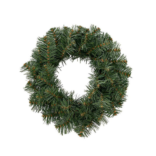 Xylar Classic Christmas Pine Wreath Green (30cmD)- 6 pcs-houseofhyne