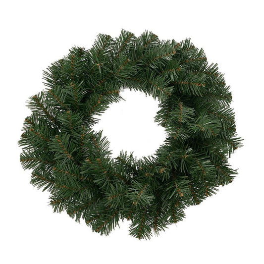 Zyvor Classic Christmas Pine Wreath Green (40cmD)- 5 pcs-houseofhyne