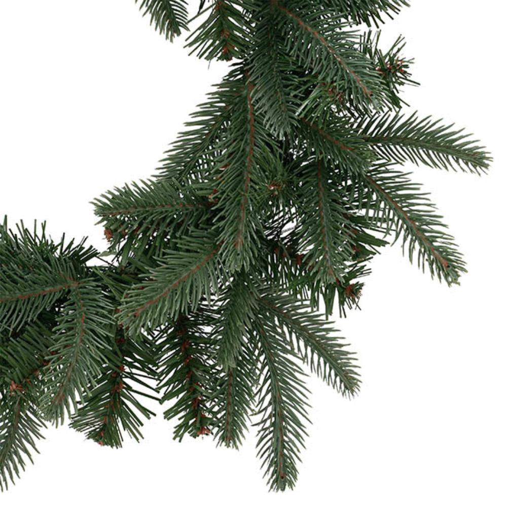 Zyphor Forest Christmas Pine Wreath Deep Green (45cmD)x 3-houseofhyne