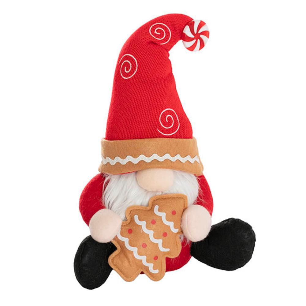 Nythor Christmas Gnome Plush Doll Red (11x17x30cmH)- 4 pcs-houseofhyne