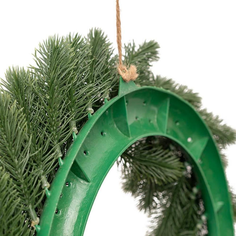 Xyron Real Touch Traditional Pine Wreath Green (45cmD)- 2 pcs-houseofhyne