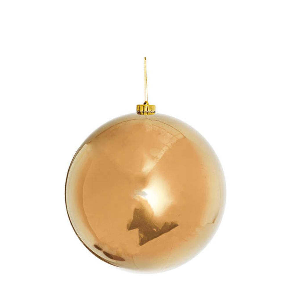 Brinix Giant Hanging Baubles Set 2 Gold (20cmD)x 3-houseofhyne