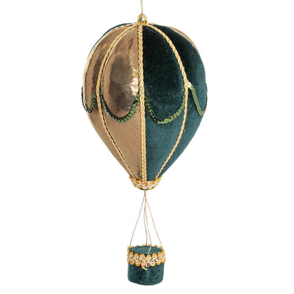 Krylon Hanging Hot Air Balloon Dark Green (28cmH) x5-houseofhyne