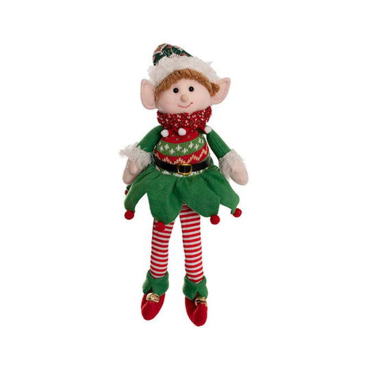 Samthor Sam Cheeky Christmas Elf Doll Red & Green- 3 pcs-houseofhyne