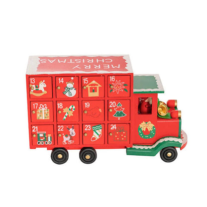 Zephyrox Christmas Advent Calendar Truck Red-houseohyne