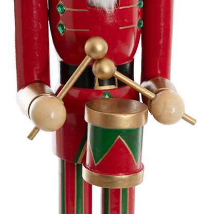 Xyther Traditional Christmas Nutcracker w Drum Red- houseofhyne