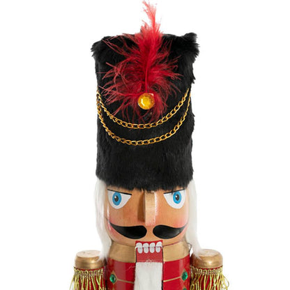 Xyther Traditional Christmas Nutcracker w Drum Red- houseofhyne