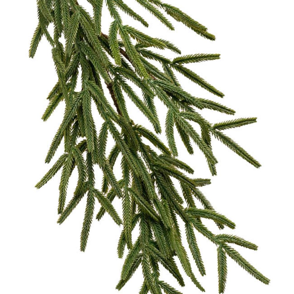 Zylar Real Touch Norway Spruce Pine Garland Green (150cmL)- 2 pcs-houseofhyne