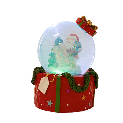 Nylor Christmas Santa Snowglobe Red-houseofhyne