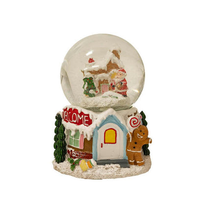 Xynar Gingerbread House Snowglobe Multi (12cmDx23cmH)-houseofhyne