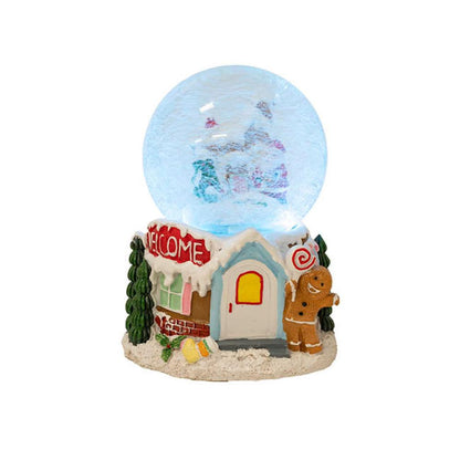 Xynar Gingerbread House Snowglobe Multi (12cmDx23cmH)-houseofhyne