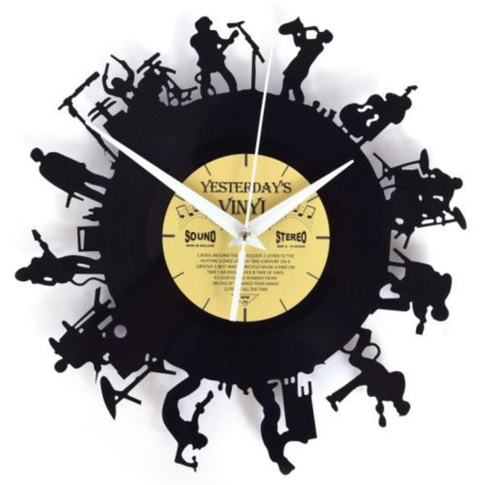 Vorlax Vinyl Wall Clock Music Band 30cm-houseofhyne