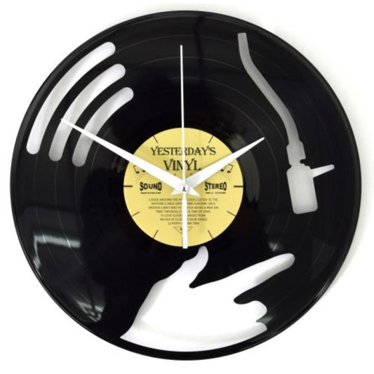 Xaltron Vinyl Wall Clock Disc Jockey 30cm-houseofhyne