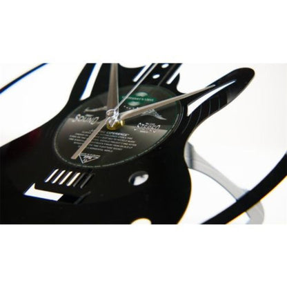 Xylox Vinyl Wall Clock Guitar 30cm-houseofhyne