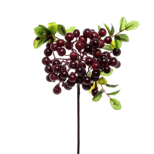 Thrylox Berry Cluster Spray Dark Red (35cmH) x 7-houseofhyne