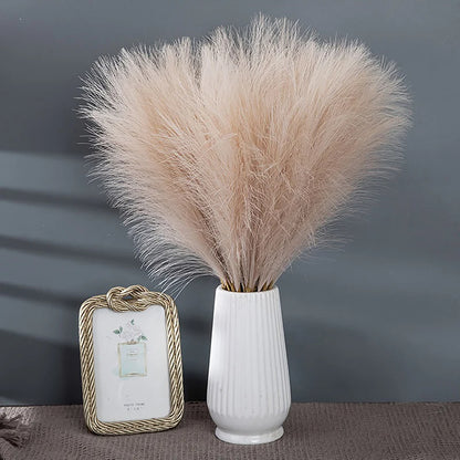 Fluffy Pampas Grass Boho Decor 5 Pcs