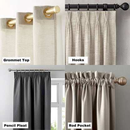 SpiceDrift Drapix Anyhouz Curtain Cardamom Green Blackout Curtains for Living Room 7