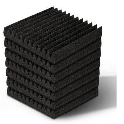 Alpha Acoustic Foam 40pcs 30x30x5cm Sound Absorption Proofing Panel Studio Wedge 1