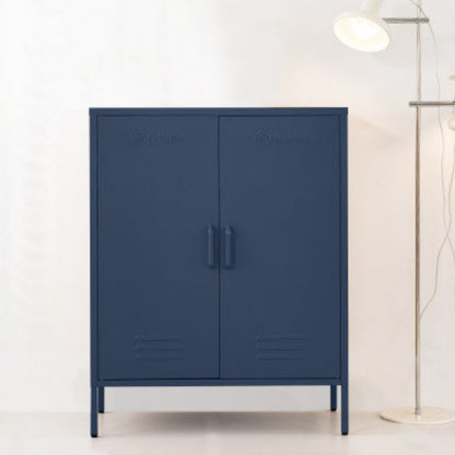 ArtissIn Buffet Sideboard Metal Cabinet - SWEETHEART Blue 8