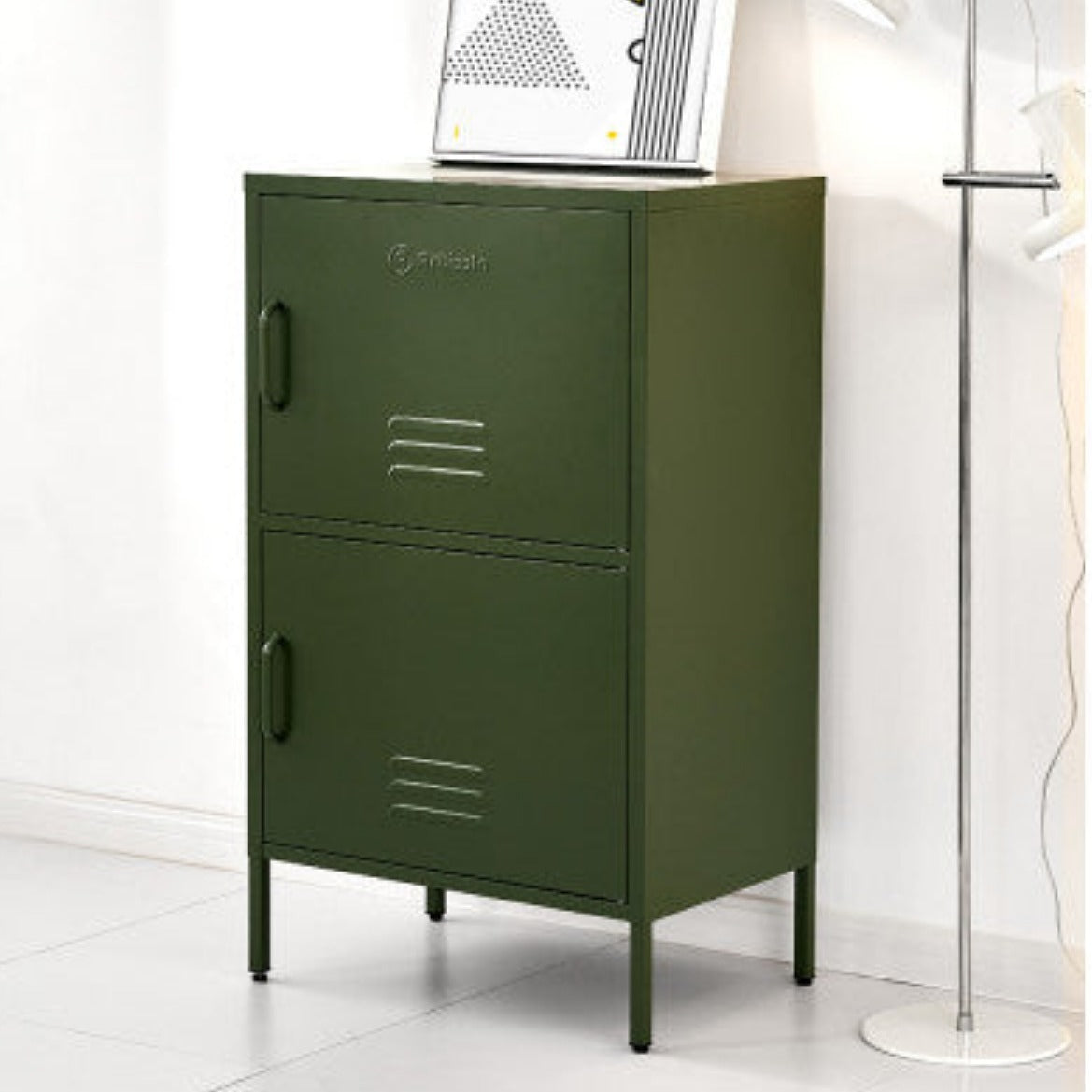 ArtissIn Buffet Sideboard Metal Cabinet - DOUBLE Green 5