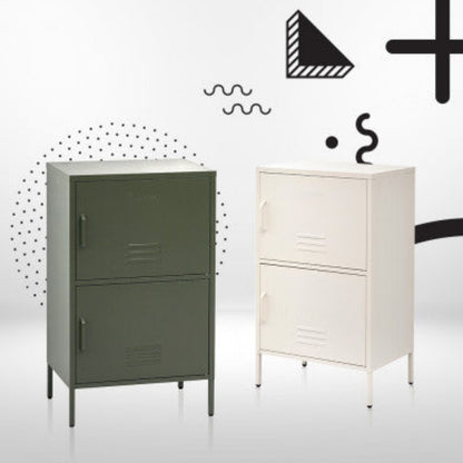 ArtissIn Buffet Sideboard Metal Cabinet - DOUBLE Green 7