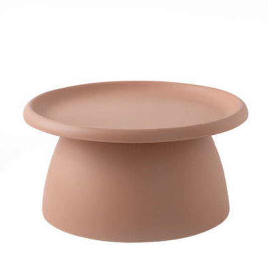 ArtissIn Coffee Table Round 71CM Plastic Pink 1