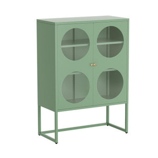 ArtissIn Buffet Sideboard Metal Cabinet - ELLA Green 1