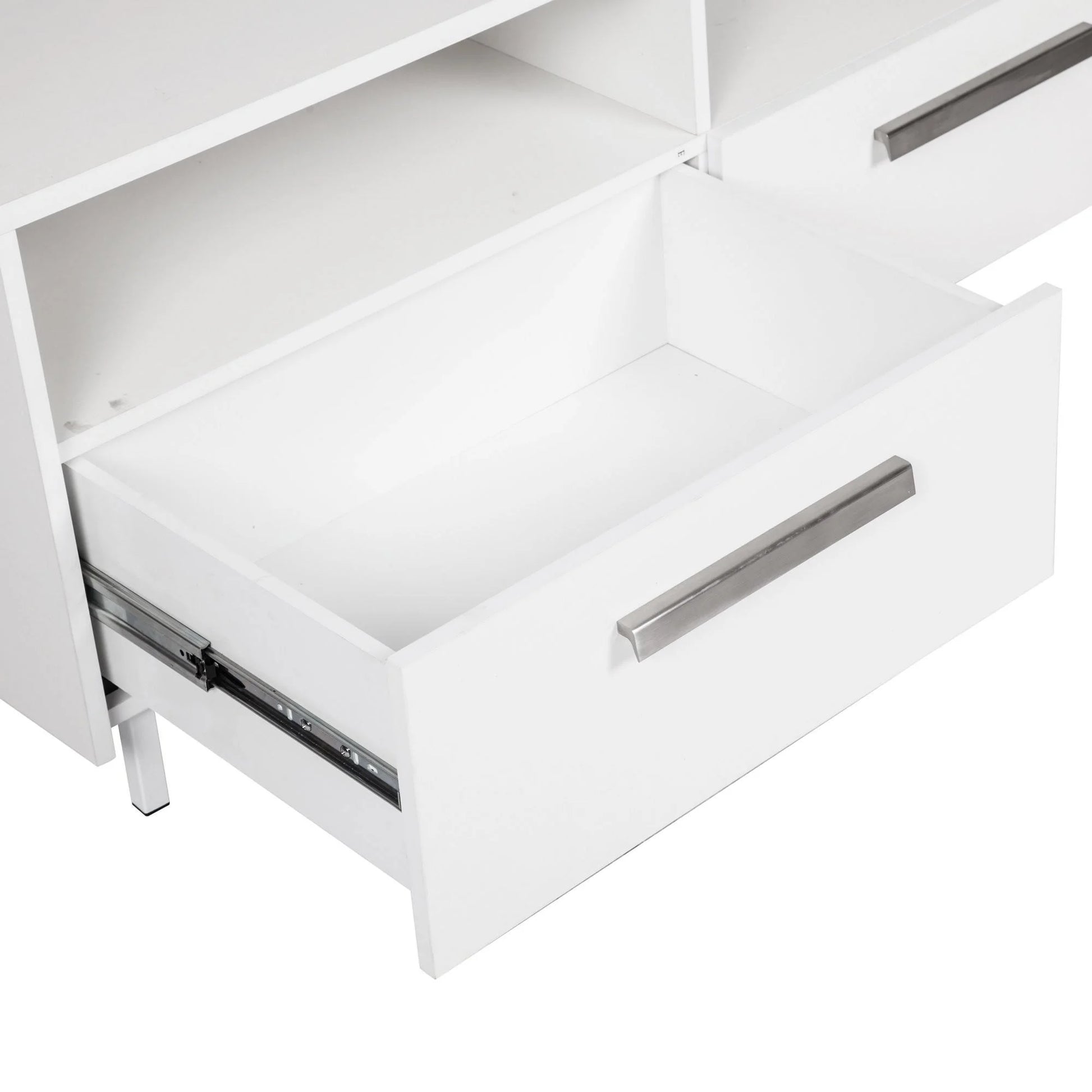 Veltrix 2 Drawer 1.2m TV Unit in White-houseofhyne