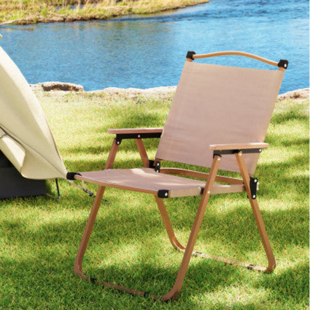 Gardeon Outdoor Camping Chairs Portable Folding Beach Chair Patio Furniture 8