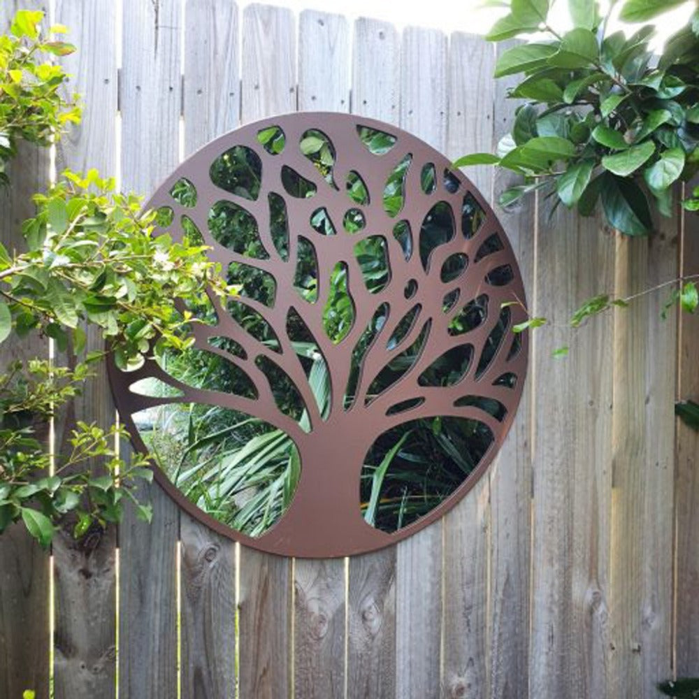 Artisan Exotic Garden View Mirror