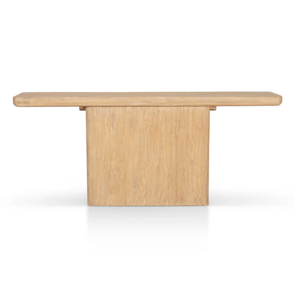 Astral  1.8m Elm Console Table - Natural - House of Hyne