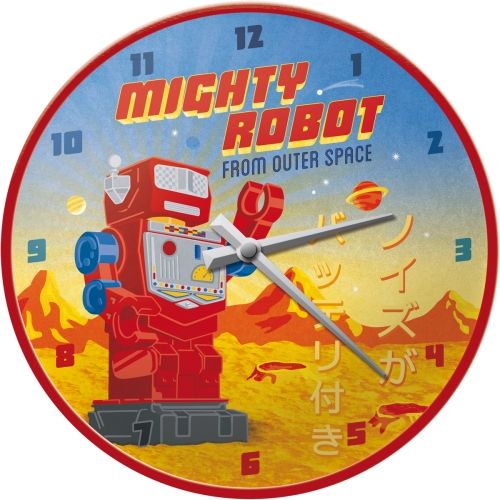 Astro Nostalgic-Art Wall Clock Mighty Robot 30cm - House of Hyne