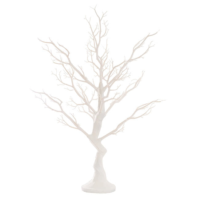 Bloraxian Resin Manzanita Table Top Tree White (80cmH)  - House of Hyne